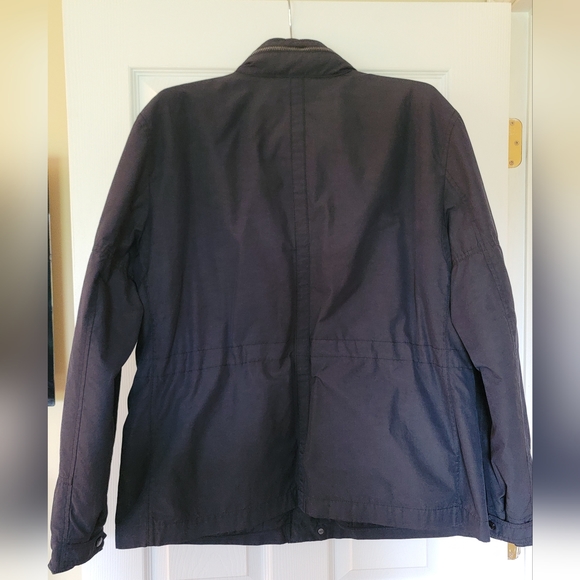 NWOT Coach Men's Jacket Coat W/ Hood Black Full Zipper XL - Picture 2 of 11